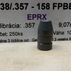 Ares luoti  38/357-158 FPBB,  158grain/10,2g, .357", EPRX,  250kpl ,