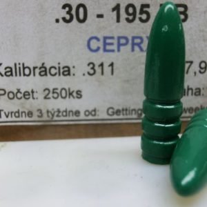 Ares-luoti 30-195 FB,  195grain/12,6g, .311"/ 7,90mm, EPRX, 250kpl