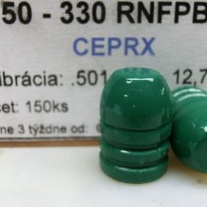 Ares-luoti  50-330 RNFPBB  330grain/21,4g,  .501", CEPRX, 150kpl