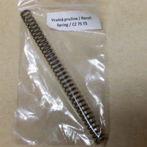 CZ 75  TS , Rekyylijousi, Tehdasvakio