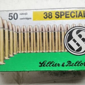 S&B,  38 Special , 10,24g / 158gr LRN. (38A) 50 kpl   (vain nouto myymälästä)