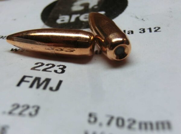 Ares  .224" 55gr/3.6g FMJBT ,  1000kpl